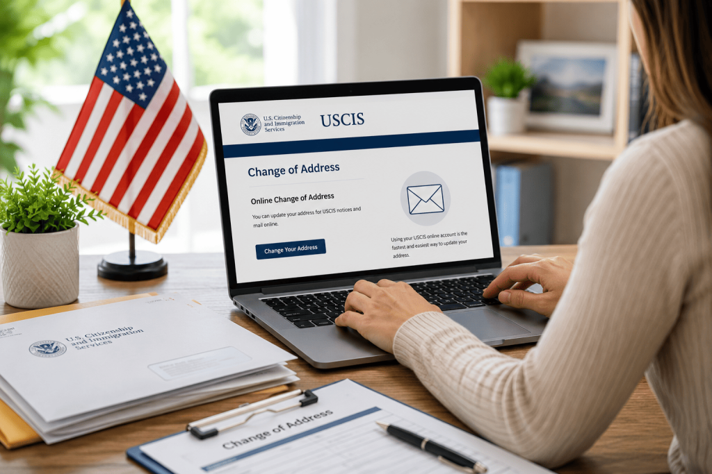 Cómo cambiar la direccion en uscis sin afectar tu caso