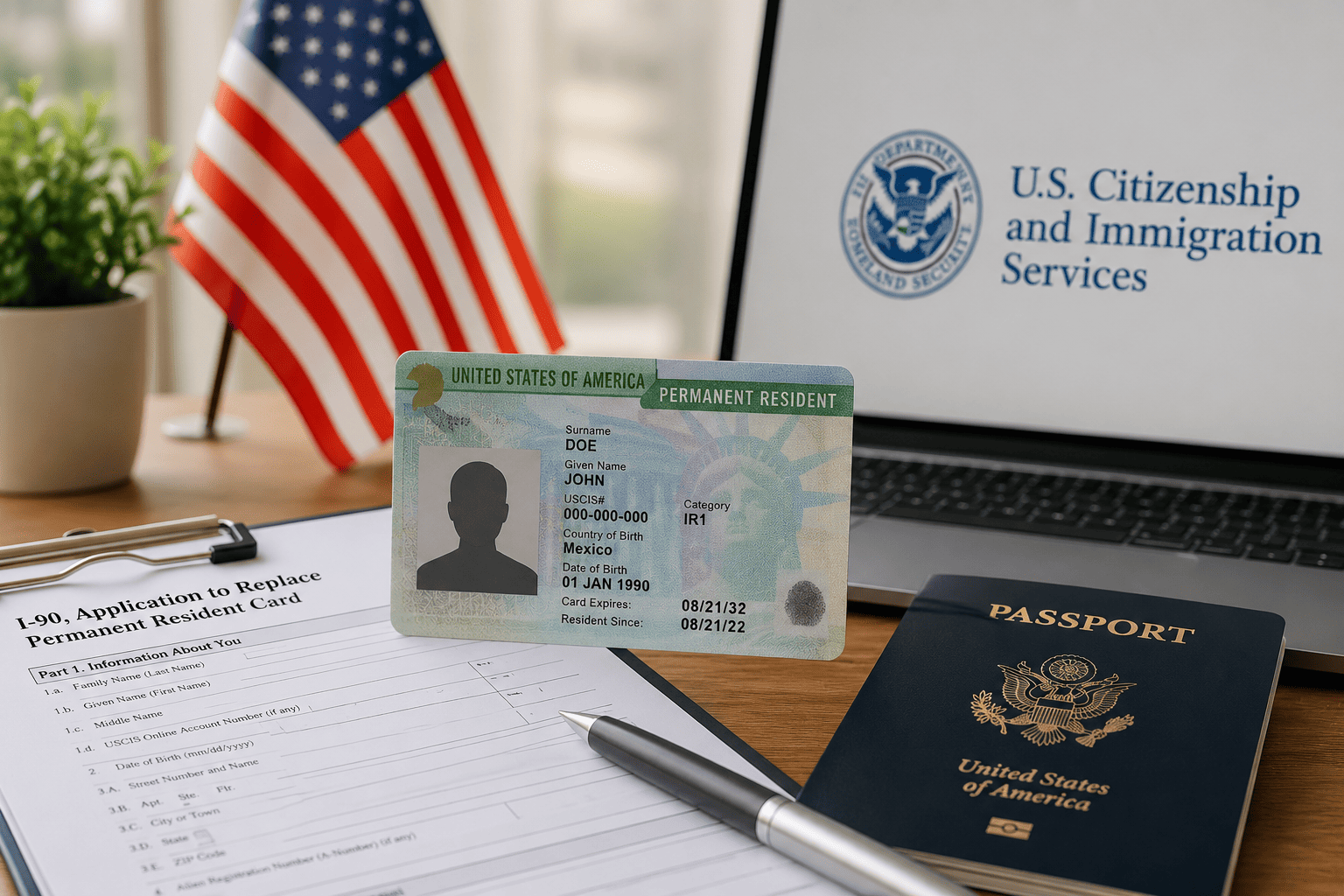 como renovar la green card